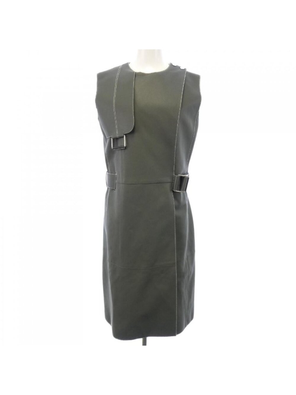 Hermes Long Vest Green
